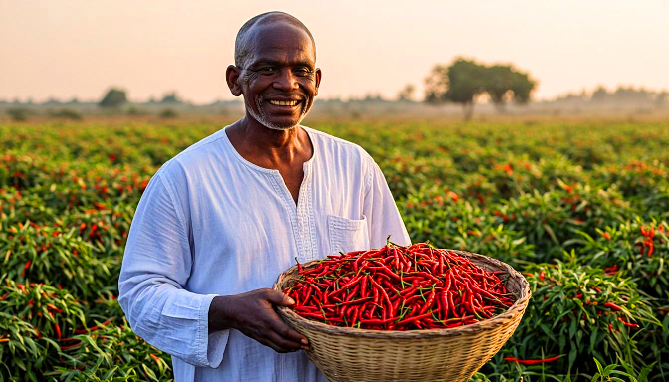 Culture du piment au Sénégal